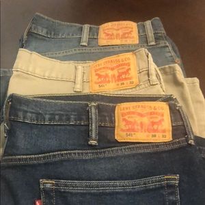 Levi 541 Athletic Fit bundle 3 pairs
